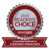 Readers Choice-2023 Litigation Support E Discovery Consultants